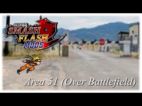 SSF2 Mods | Area 51 (Over Battlefield) [Project B Patch 9]