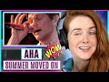 Vocal Coach reacts to Longest Note EVER on A-ha - Summer Moved On (Live)