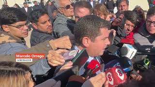 Orrego explicó los pasos pendientes para avanzar con obras en la Ruta 40