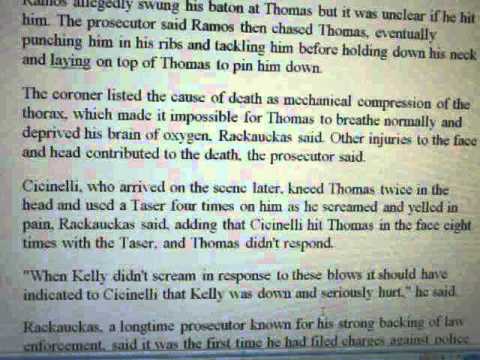 2 California Peace Officers Charged in Kelly Thomas Death in Court