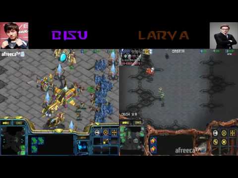 스타1 - StarCraft Brood War 1:1 (DUEL FPVOD) Bisu 김택용 (P) vs Larva 임홍규 (Z) Circuit Breakers 써킷브레이커