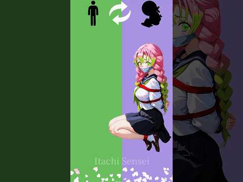 Demon Slayer Characters Cuffed Mode 6 #anime #demonslayer #kny