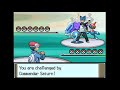 Pokemon Azure Platinum Post Game Team Galactic Commander Saturn Hard Mode