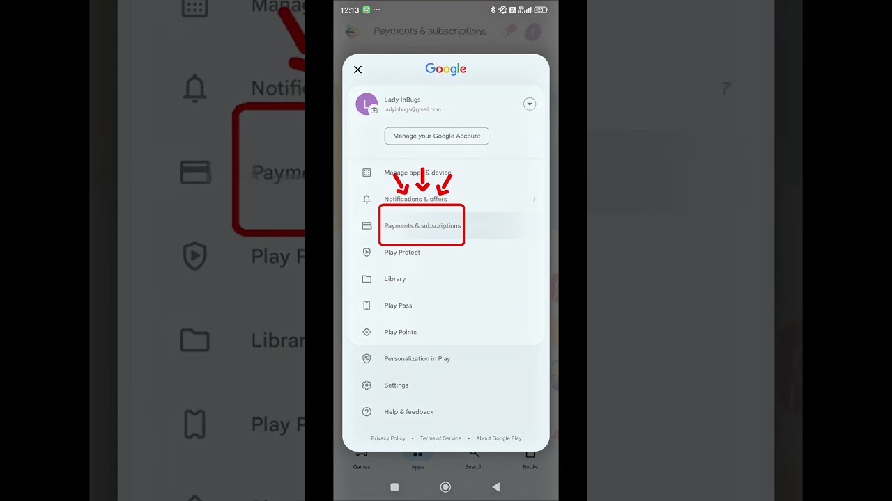 How to find subscriptions on android phone in play store #subscriptions #apps #googleplay #mobileapp