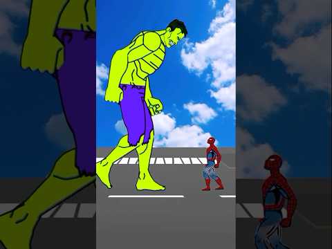 Spiderman vs Hulk vs King Kong vs Godzilla vs Galactus 😱 | Who Wins the Laugh Battle? #shorts