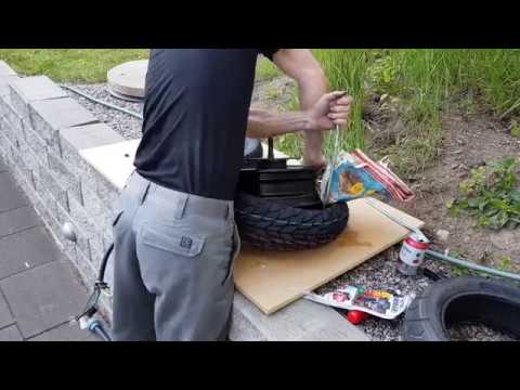 Changing tires on NIU N-GT