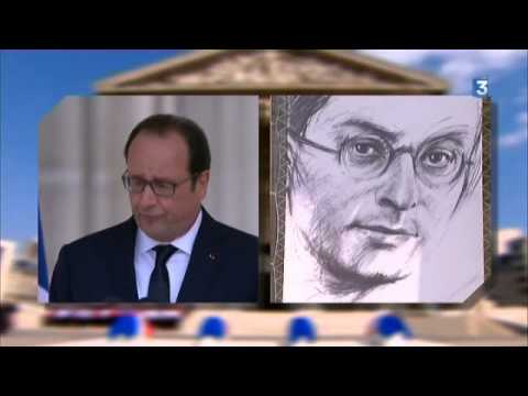 Cérémonie d'hommage au Panthéon