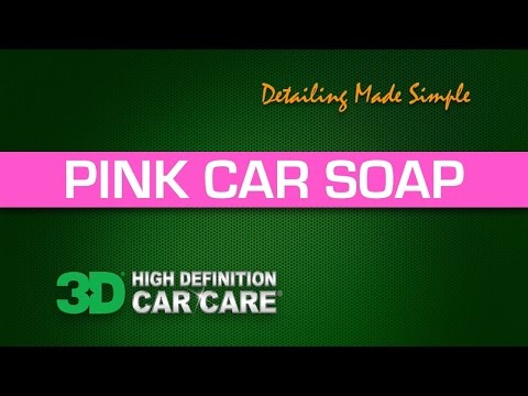 Pink car soap, packaging size: gallon, packaging type: can