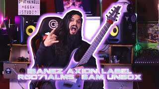 Video thumbnail for Ibanez Axion Label RGD71ALMS - BAM Unbox and hands on by DEATHKNELL