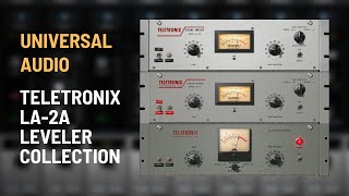 Exploring the Teletronix LA-2A Leveler Collection Of Plugins By Universal Audio
