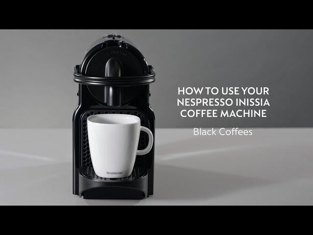 Using the coffee machine