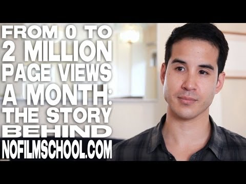 From 0 To 2 Million Page Views A Month: The Story Behind NoFilmSchool com by Ryan Koo