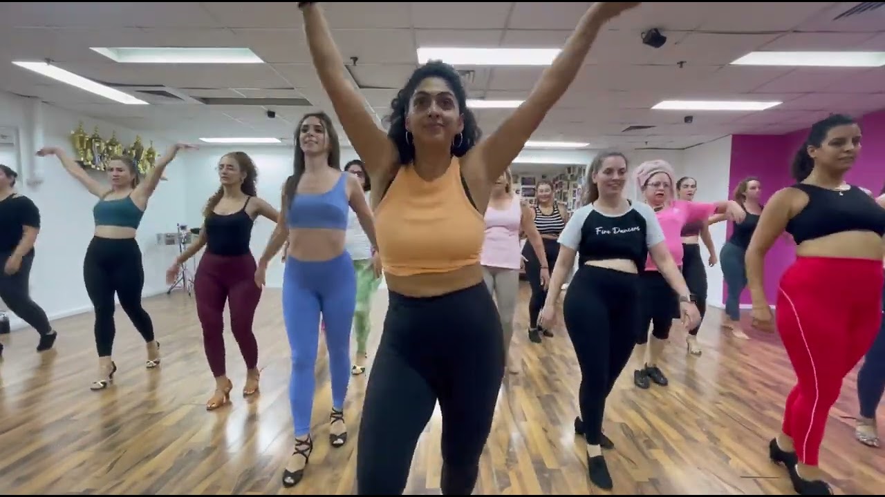 Latin Dance Salsa by Oshrat E. Zigi - Fire Dancers - Latin Dance Academy