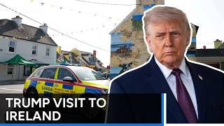 Huge security operation under way ahead of Donald Trump's visit | RTÉ News