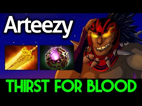 Arteezy DOTA 2 [Bloodseeker] Thirst For Blood