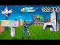 Fortnite Unreal Ranked Reload On PS5 Slim Keyboard Mouse Gameplay 120 FPS 4K