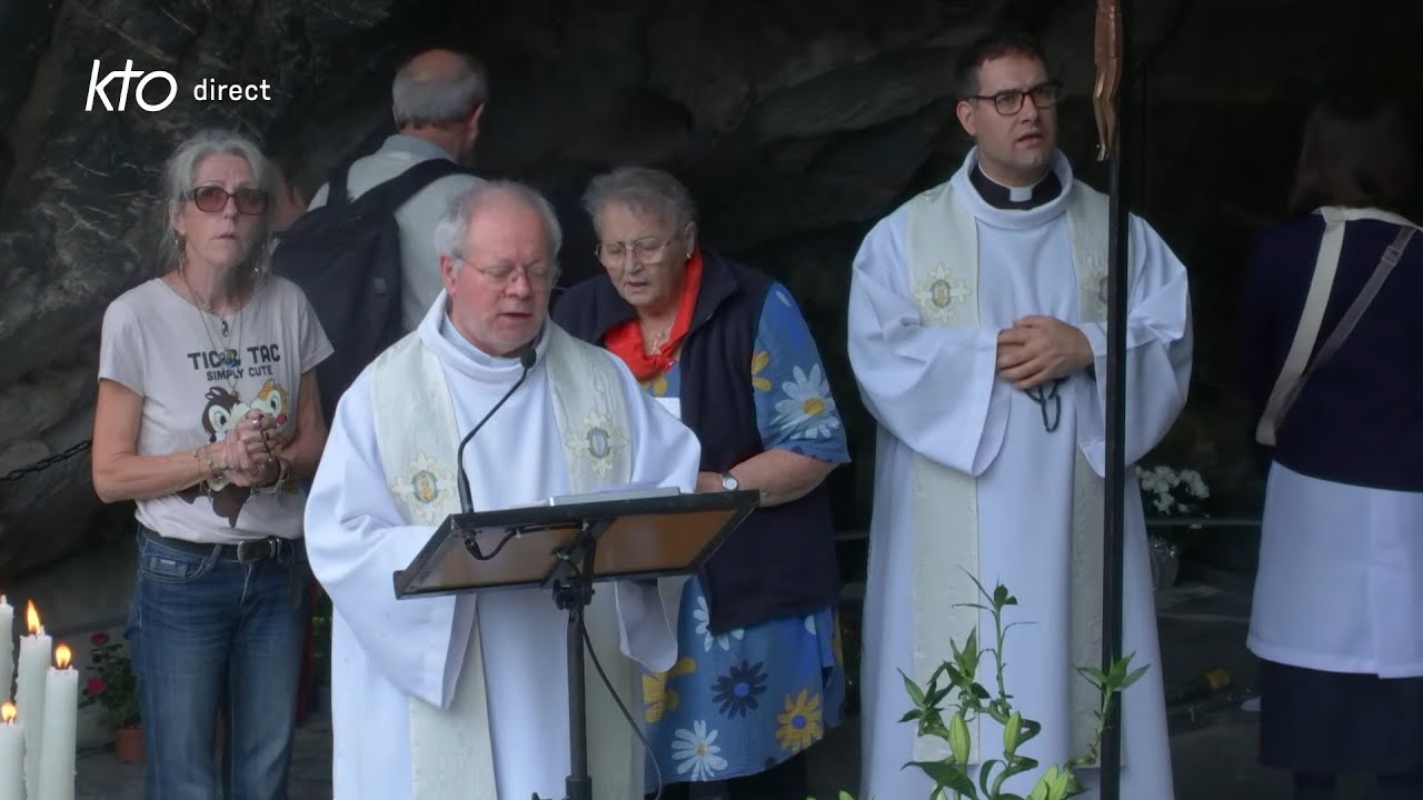Chapelet du 7 octobre 2024 à Lourdes