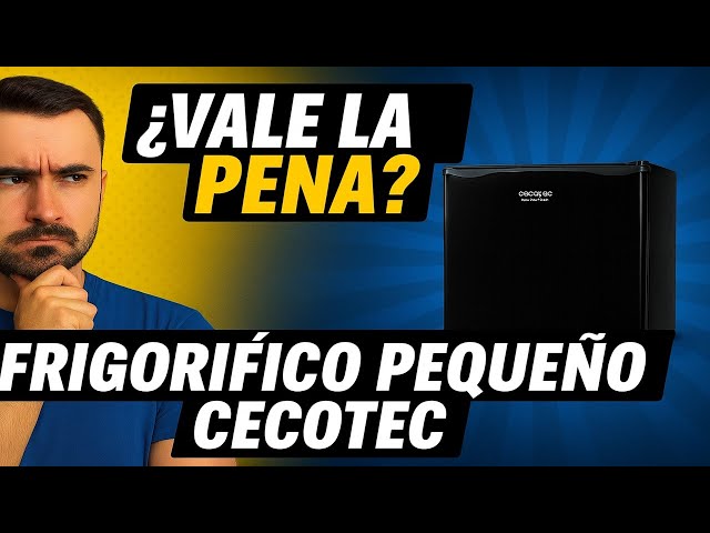 Vídeo relacionado con Cecotec Mini Nevera Bolero CoolMarket TT 133L White. Capacidad 133L, 83,5 de Altura, Puerta Reversible, Crisper Box, Luz LED Interior, Función Defrost y Control Temperatura Mecánico