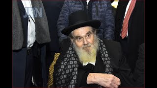 עצרת מספד לרב נח חפץ זצ''ל מרבני העיר צפת.