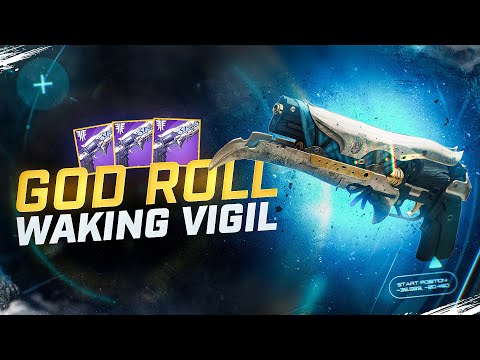 I Finally got a God Roll Waking Vigil | Bungie Bounty Gameplay