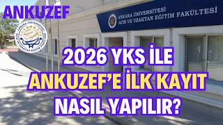 2026 Yks İle Ankara Üniversitesine yerleşenler Nasıl Kayıt Yapacak? (A