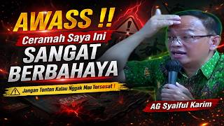 Download lagu Awas ! Ceramah Saya Ini Sangat Berbahaya‼️AG Syaiful Karim mp3 Download lagu Awas ! Ceramah Saya Ini Sangat Berbahaya‼️AG Syaiful Karim mp3