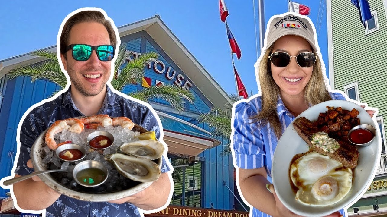 This Might Be Disney Springs BEST Brunch! The Boathouse | Walt Disney World