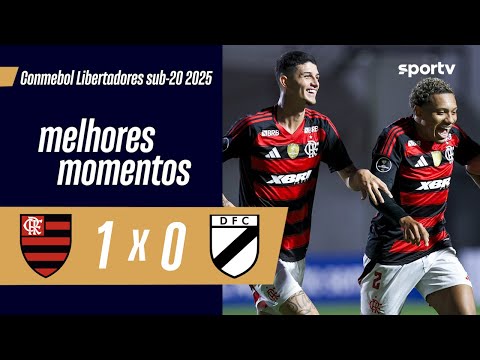MELHORES MOMENTOS - FLAMENGO 1X0 DANUBIO URU - LIBERTADORES 2025