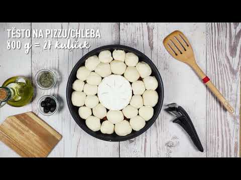 (CZ) Video recept na slaný sýrový pizza koláč v nádobí Tefal Ingenio
