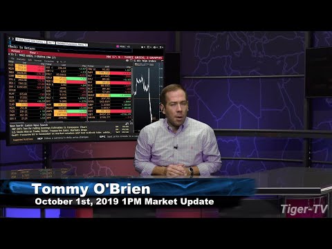 October 1st, 2019 - 1PM ET Market Update on TFNN