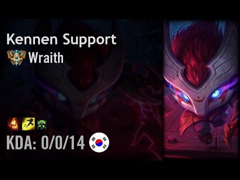 Kennen Support vs Janna - Wraith - KR Challenger Path 6.4