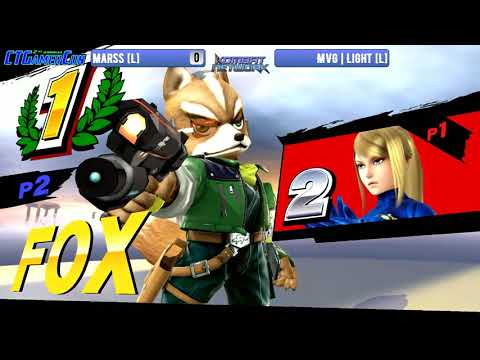 CT GamerCon 2 - Super Smash Bros. for Wii U Tournament Singles Grand Finals Marss Vs MVG | Light