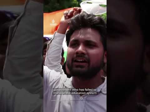 'Cockroach Party' leader returns to India for first New Delhi protest | AJ #shorts