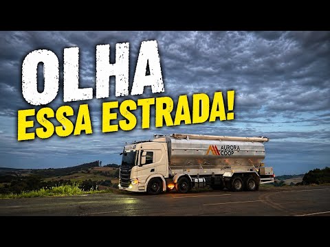 VIAGEM EM CORONEL MARTINS! Estrada cheia de desafios 🚛
