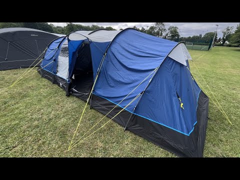 Ex Display 2022 | Kampa Watergate 8 Berth Pole Tent (Vis-a-Vis)