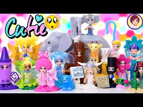 Tiny Lego Disney princesses reimagined (just make this a CMF series already)