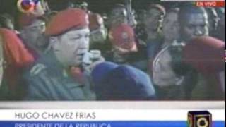 preview picture of video 'CHAVEZ EN HIGUEROTE HABLA DE TOMAR HOTELES Y EDIFICIOS LUEGO SE ACLARO ¿ORDEN MALENTENDIDA?'