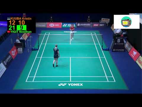 Hylo Badminton Jerman 2021- WS - Neslihan Yigit VS Kristin Kuuba
