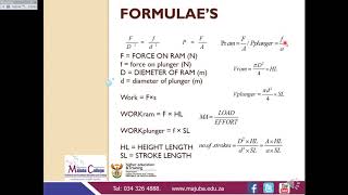 Engineering Science N3 (Hydraulics - Part 1) - Ms Z.F Mazibuko