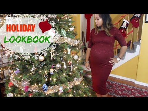 HOLIDAY LOOKBOOK & $100 PINK BLUSH GIVEAWAY | Pregnancy Style | MommyTipsByCole