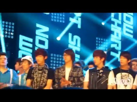 [FANCAM] 120607 M倒時計 MCD B1A4 Ending