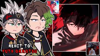 Black Bulls react to Yuta Okkotsu || Jujutsu Kaisen || - GC