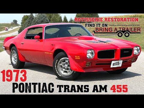 Coming Soon To Bring A Trailer 1973 Pontiac Trans Am 455  Stock #902