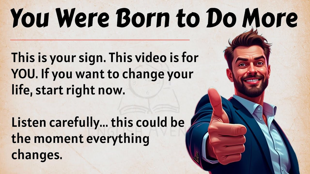 Wake Up and Fight || This is Your Sign to Start Now 🔥 || Graded Reader || Improve your English ✅️