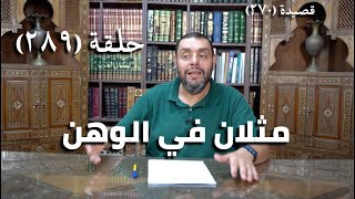 صورة كرسي المتنبي (شرح ديوان المتنبي) - حلقة (489) - وَخَلَّةٍ فِي جَلِيْسٍ أَتَّقِيهِ بِهَا