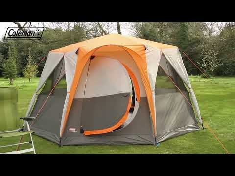 Coleman® Cortes Octagon 8 - Eight person Award Winning Family Camping Tent - EN