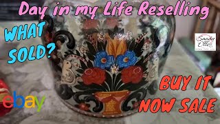 Live Sale Vlog | Thrift Shopping | Vintage Collectibles | Vintage Collectibles