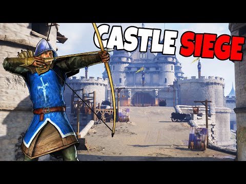 Archer Siege of BRIDGE CASTLE DEFENSE! - Chivalry 2: Medieval Warfare