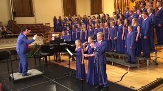 Live Performance of One Voice Children&#39;s Choir- Sleigh Ride (featuring Afton Grace Higbee