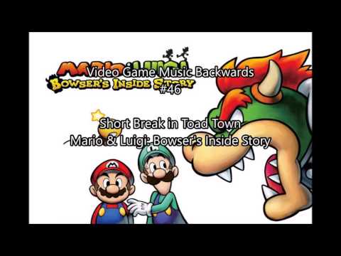 Video Game Music Backwards #46 - Short Break in Toad Town
